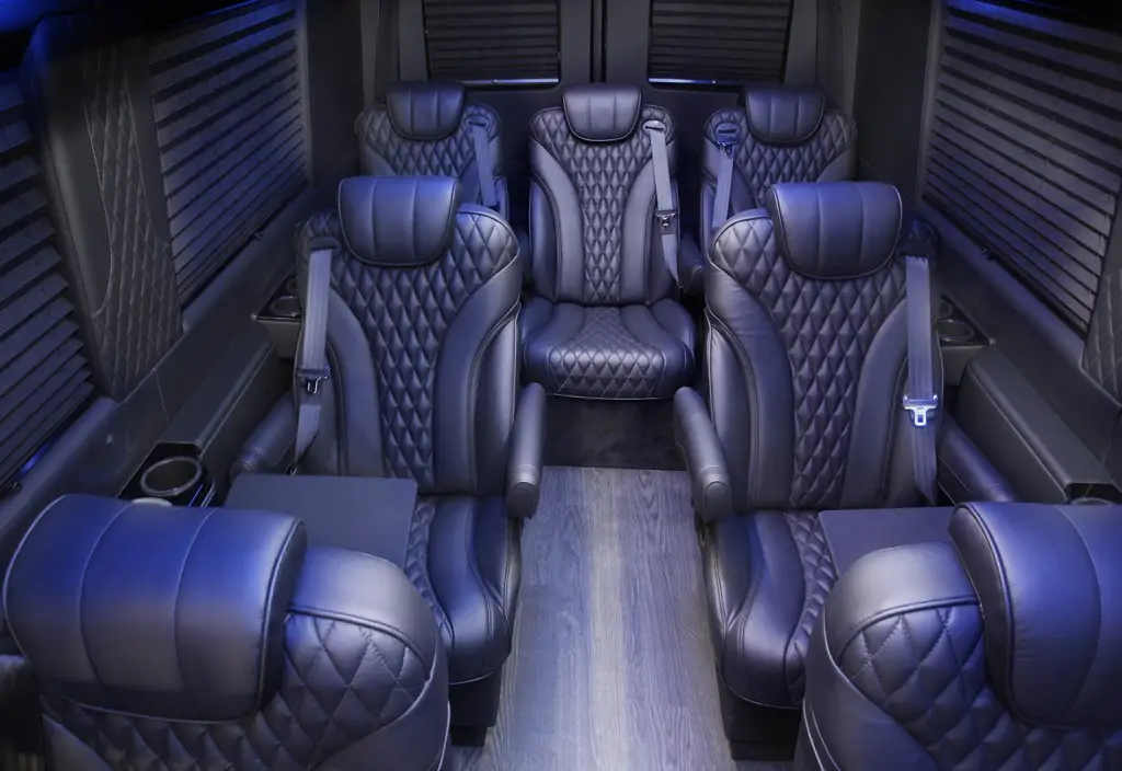 Mercedes-Benz Sprinter van for South Shore group transportation