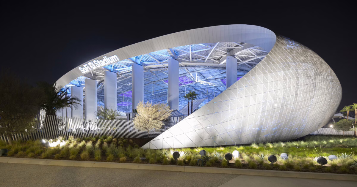 SoFi Stadium in Los Angeles, California — FIFA World Cup 2026 host stadium transportation by Legends Limousine Worldwide